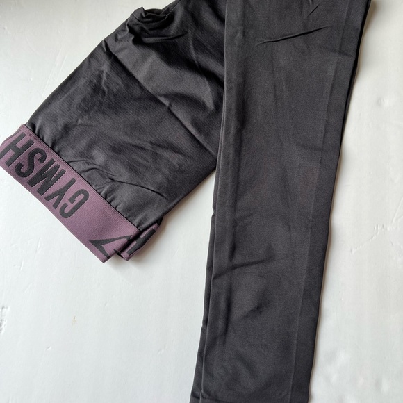 Gymshark Fit - Charcoal/Purple Wash - Seamless Leggings - M - NWT - Picture 2 of 6